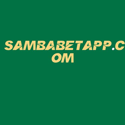 Logo da SAMBABETAPP